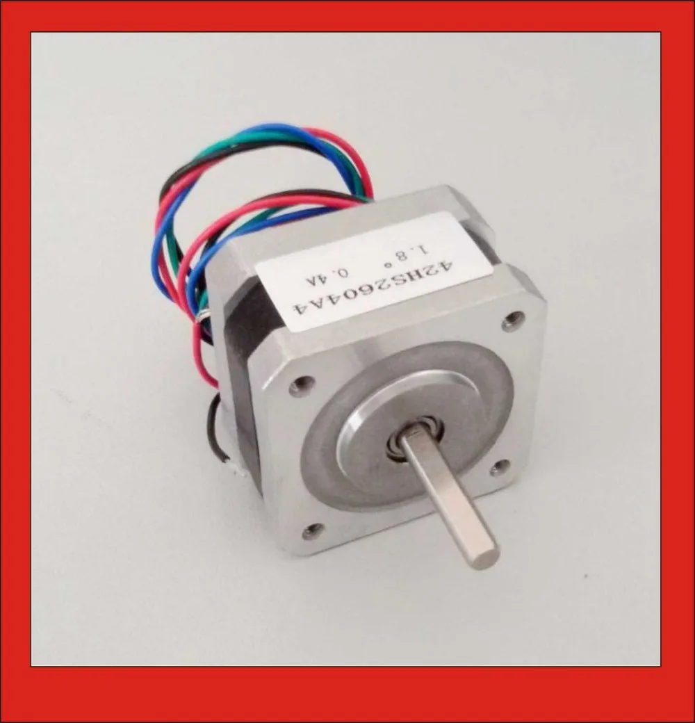 

NEMA17 Stepper Motor Holding Torque 20N.cm 28.2 oz-in 26mm Body Length CE ROHS CNC NEMA17 Stepper