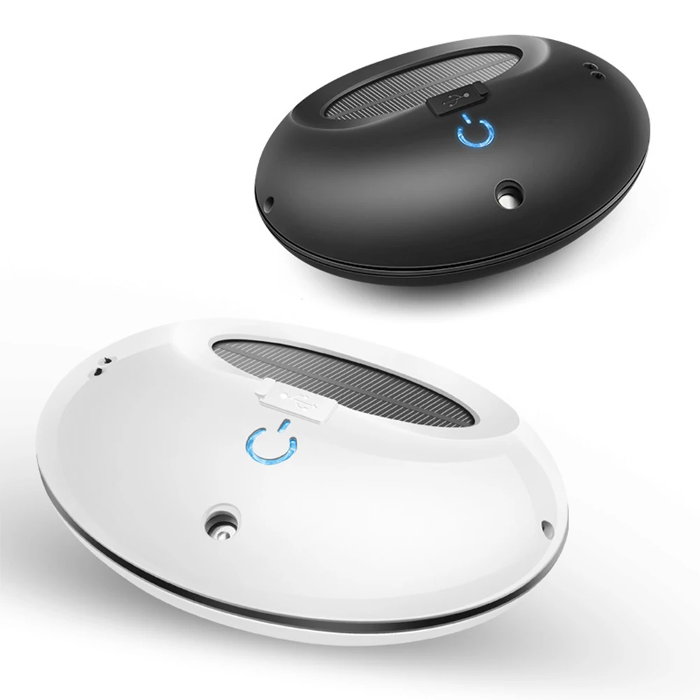 С USB Вентилятор солнечной энергии офис избавление от запахов дезодорирование