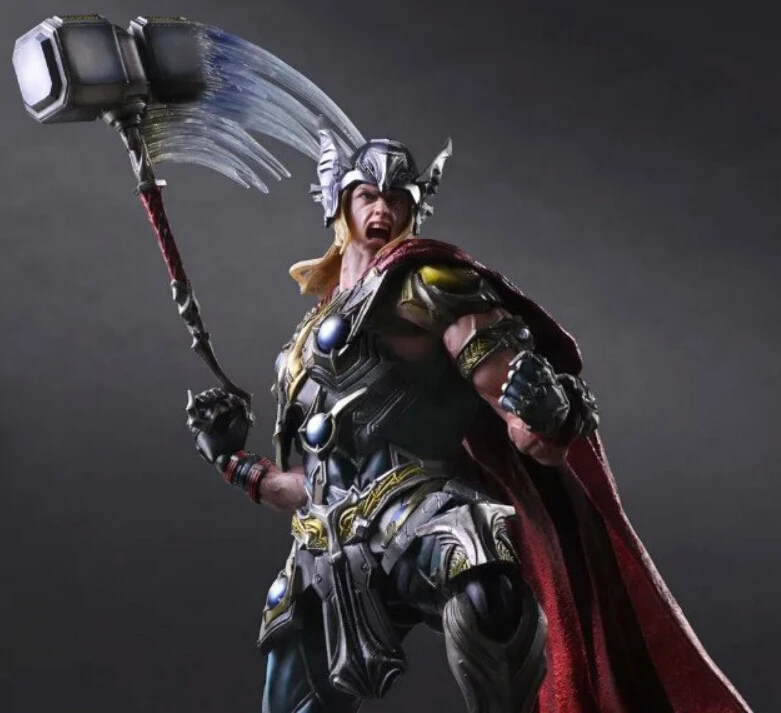 Экшн-фигура Тора коллекция игрушек Kai Superhero Thor 270 мм игрушки из ПВХ | Игрушки и