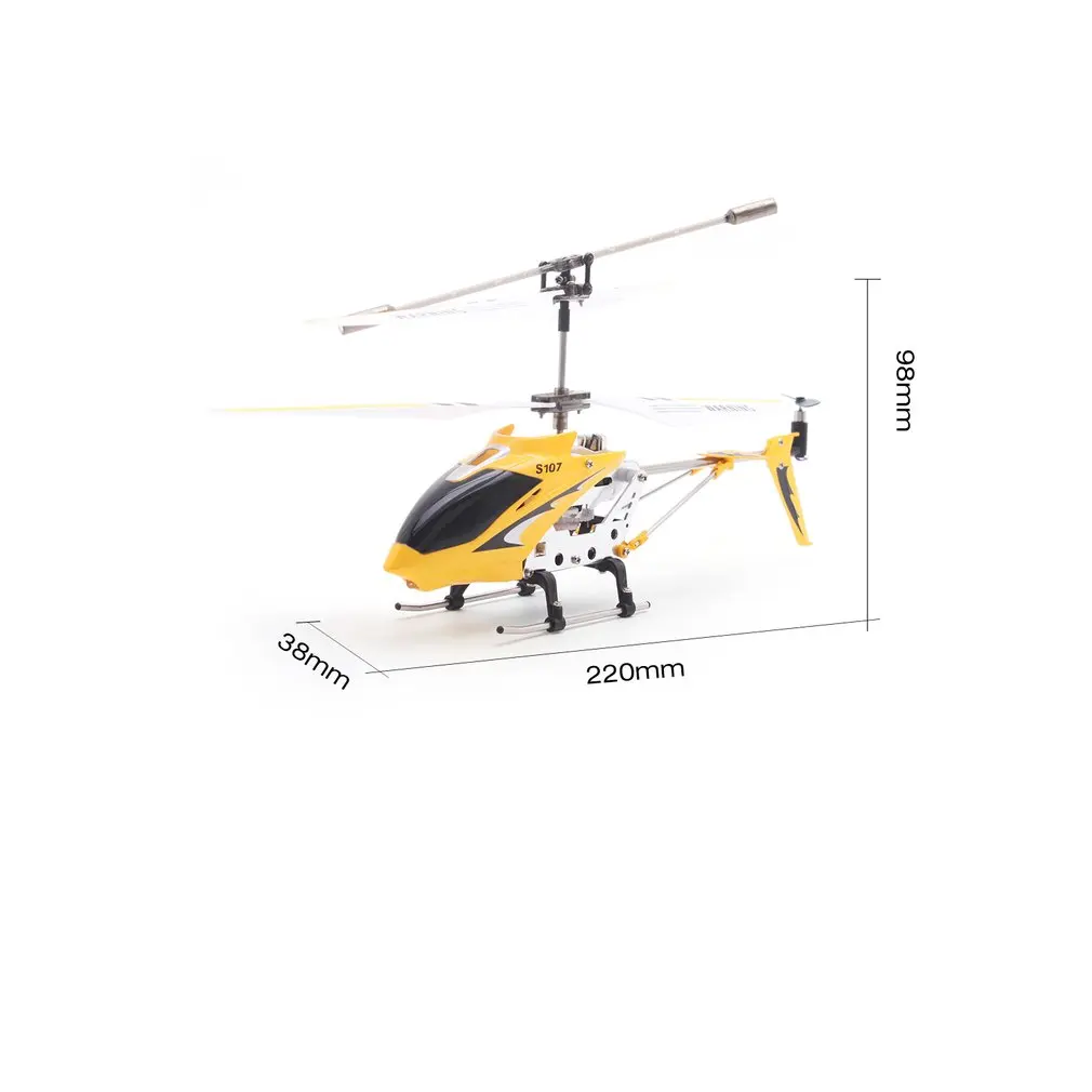 Оригинальный Радиоуправляемый Дрон Syma S107G металлический инфракрасный