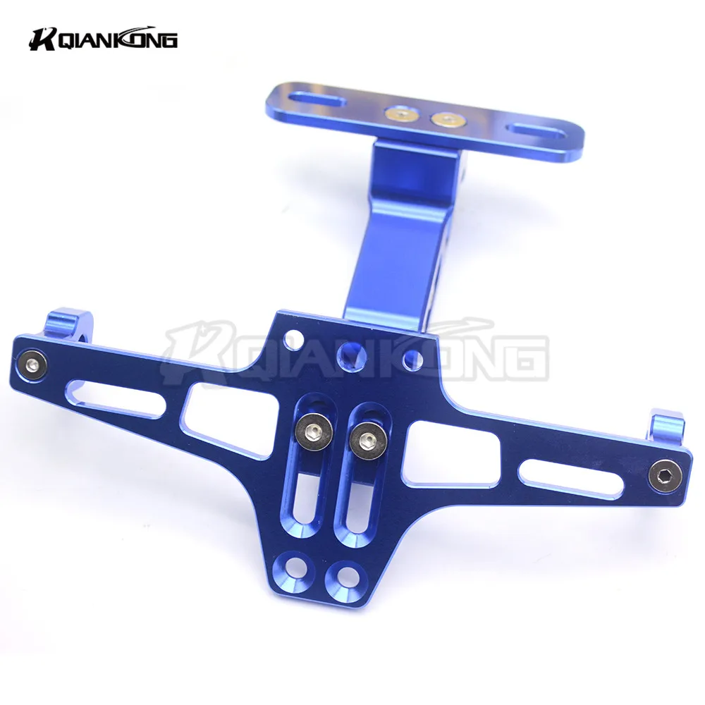 R QIANKONG Fender Eliminator Registration Plate Bracket License Holder LED Light For BMW R1200GS F800R S1000RR HP4 K1200S | Автомобили и