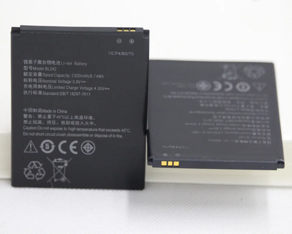 Абсолютно новый BL 242 батарея BL242 для Lenovo K3 K30-W K30-T A6000 A3860 A3580 A3900 A6010 плюс 3 8 V 2300 мАч