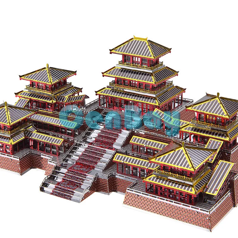 2018 новейший релиз PieceCool 3d металлическая головоломка EPANG PALACE DIY 3D собранная