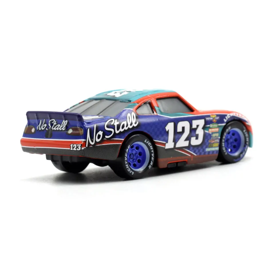 Disney Pixar тачки 3 1:55 ролевые No123 при погоде освещение McQueen литая металлическая Новая