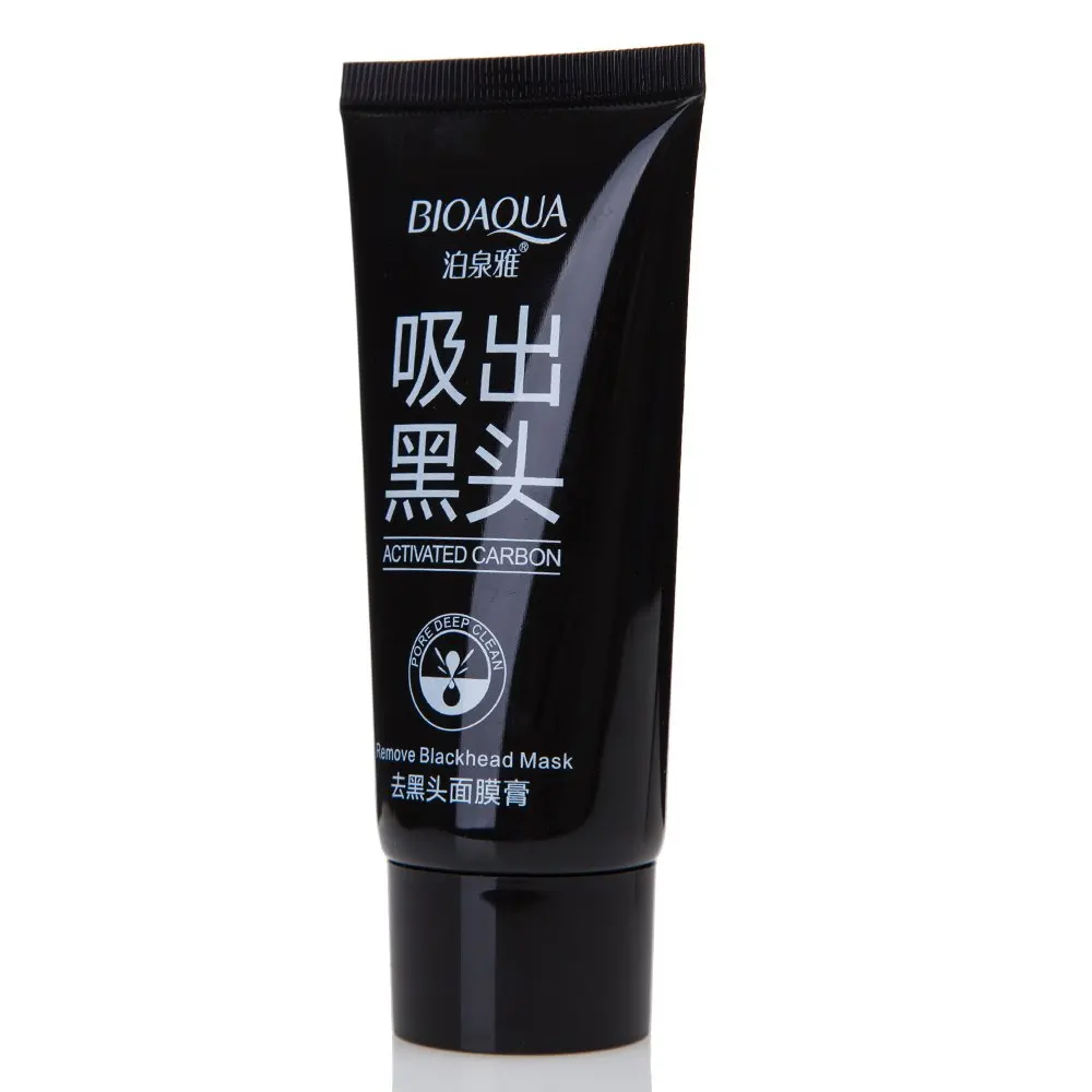 Уход за кожей лица всасывания черная маска нос угрей удаления акне лечение Маска
