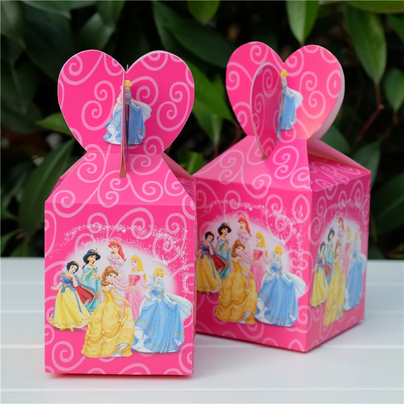 6 шт./лот Золушка Белоснежка красота и с рисунком из мультфильма Красавица