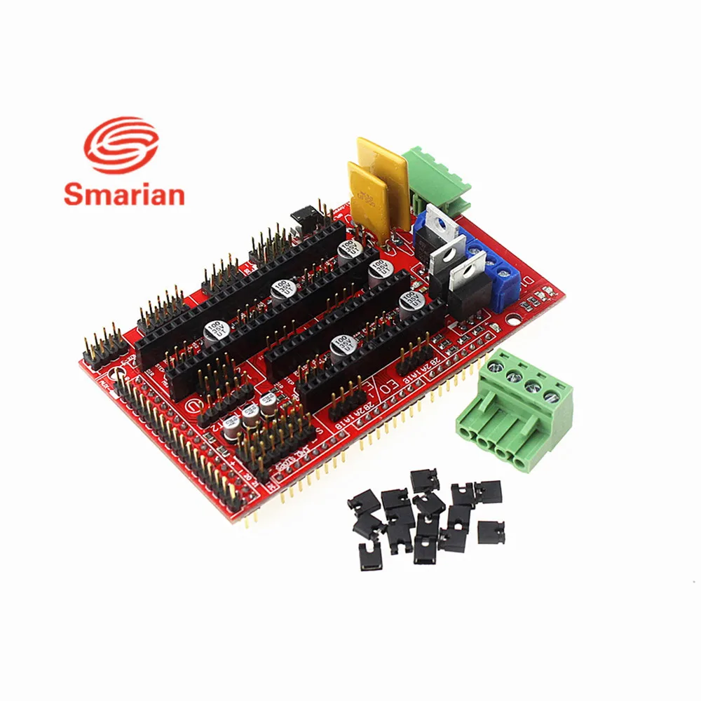 Комплект 3D принтера Reprap Mega 2560 R3 для arduino контроллер RAMPS 1 4 шт. модуль шагового