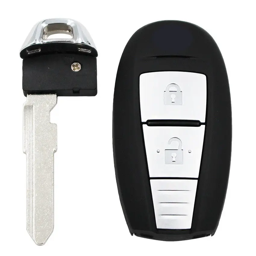 KEYECU OEM 2 кнопки дистанционного смарт ключ 315 МГц/433 МГц с ID47Chip для Suzuki SX4 2014 2018 крест