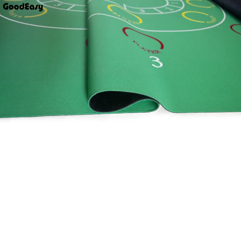 180*90 см баккара резиновая Техасский Холдем казино скатерть для покера Зеленый