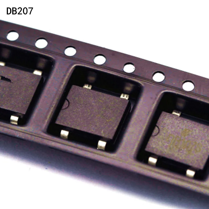 

20 шт., выпрямительный мост DB207, DB207S, SOP4, 2A, 1000 в