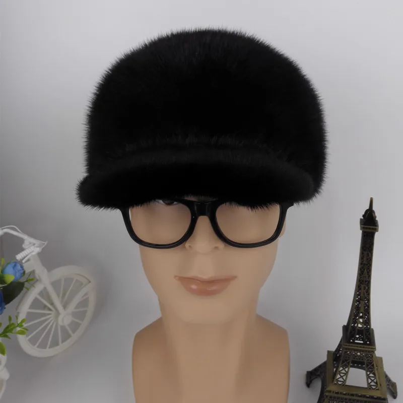 Роскошные русские мужские шапки ручной работы оптом из натурального меха норки