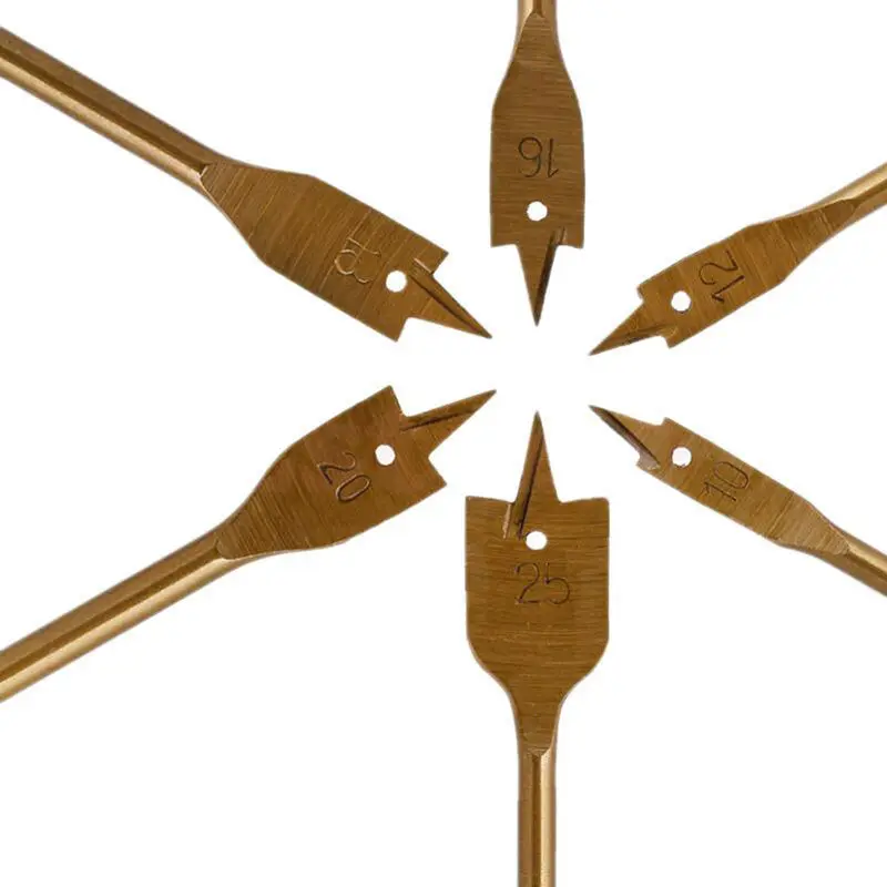 6 шт./компл. ручные инструменты промышленное лопастное весло сверло по дереву |