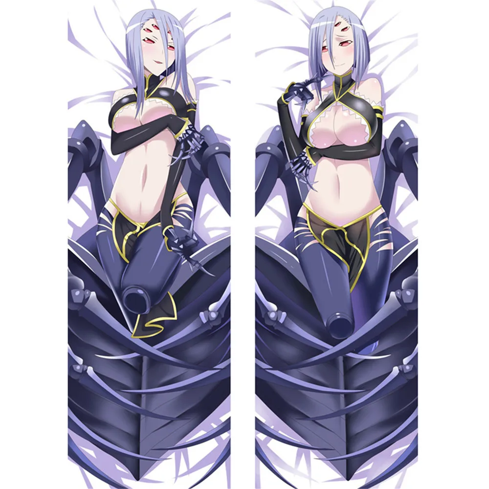 Аниме JK Монстр musume без iru nichijou Rachnera Arachnera Dakimakura тела подушку чехол с мультяшным