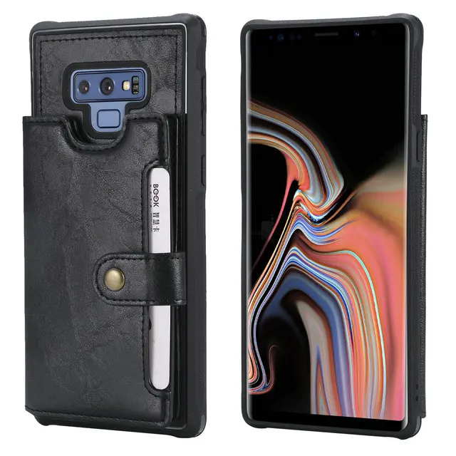 Роскошный флип Etui для Coque samsung Note 9 чехол S9 samsung Galaxy Note 9 Чехол-Кошелек держатель для samsung S10 чехол S10 Plus S10E