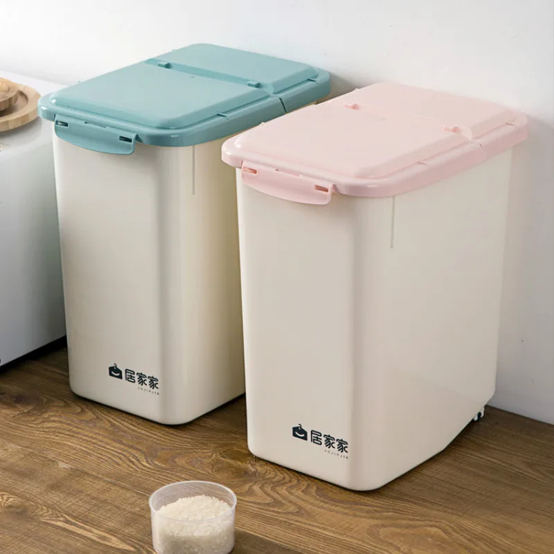 Пластиковая коробка для хранения насекомых Jin rice cylinder 20 Бытовая муки кухонная