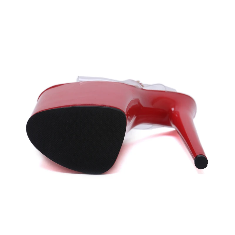 Летние босоножки красного и черного цвета женские туфли на платформе 10 см