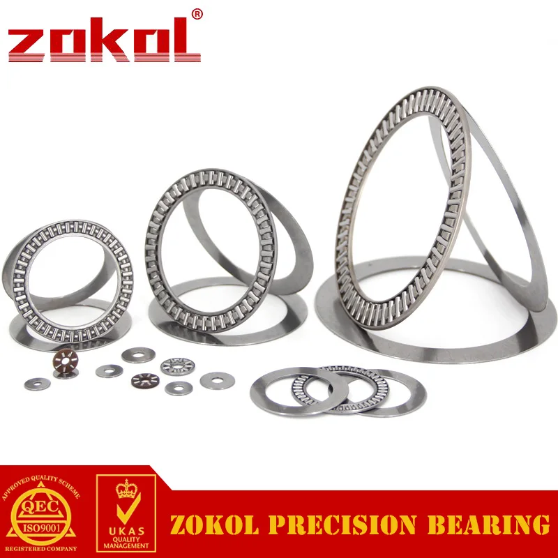 ZOKOL AXK4060 AXK4565 AXK5070 2AS подшипник + игольчатый роликовый 40*60*5 мм 45*65*5 50*70*5 мм|bearing