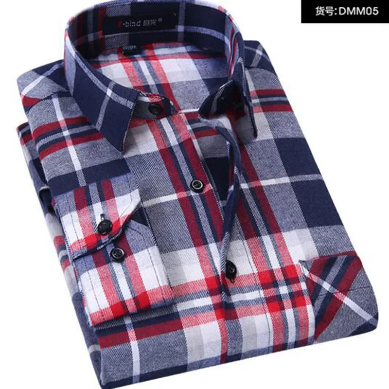 Мужские Фланелевые однобортные рубашки с длинным рукавом Camisa, клетчатые рубашки с добавлением шерсти, теплые зимние осенние рубашки Camisa