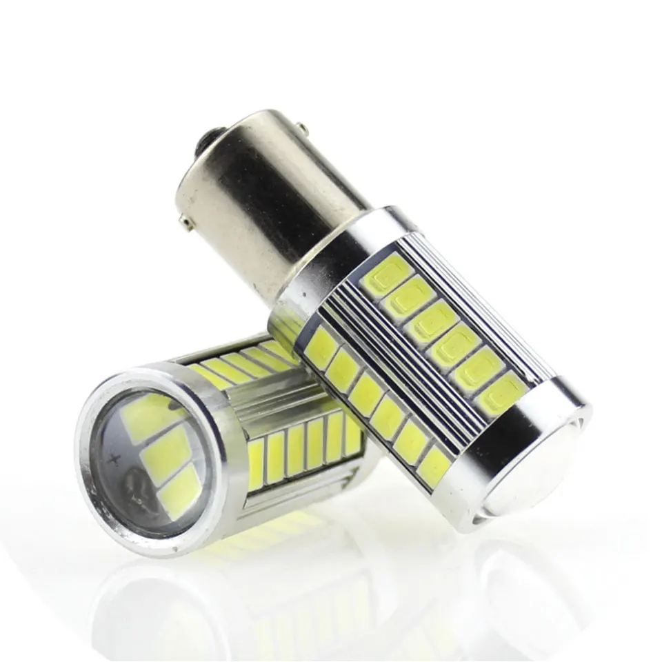 Modifygt 10 шт стробоскоп P21W BA15S 1156 BAY15D 1157 led 5630 5730 автомобильные лампы стоп сигнала