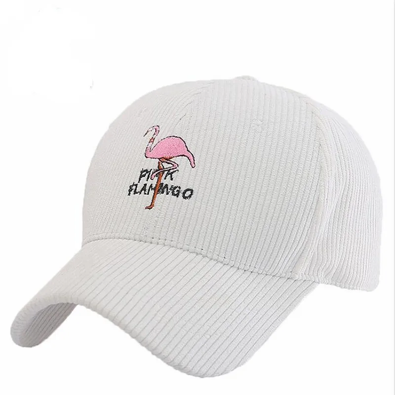 CHESSIECA 2018 Элитный бренд вельвет Фламинго Для мужчин хип хоп Snapback женщин розовый