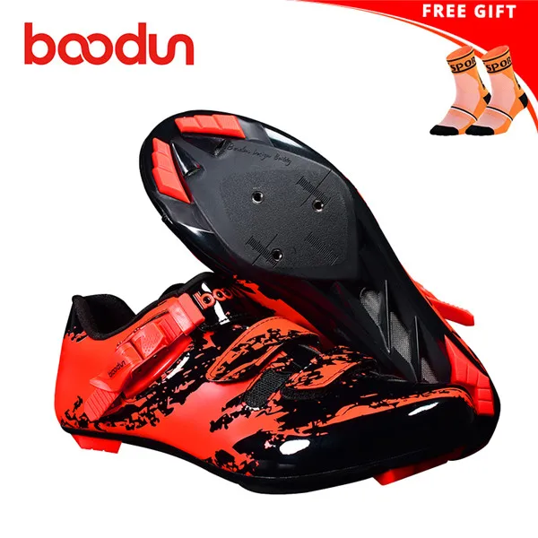 Cleats with CA R Кроссовки sapatilha ciclismo pro, обувь для велоспорта, для мужчин и женщин, Ультралегкая, самозакрывающаяся, для езды на велосипеде, для улицы, велосипедные кроссовки - Цвет: Cleats with CA R