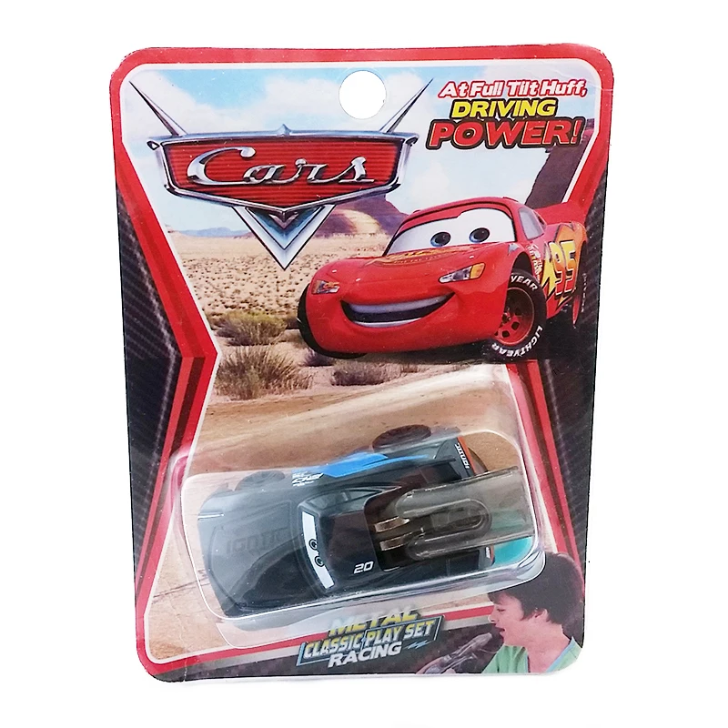 Disney Pixar Cars 3 Джексон шторм свисток с лентой в коробке 1:55 литая под давлением