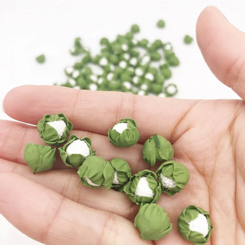 5 шт. миниатюрные реалистичные глиняные овощи ручной работы миниатюры для