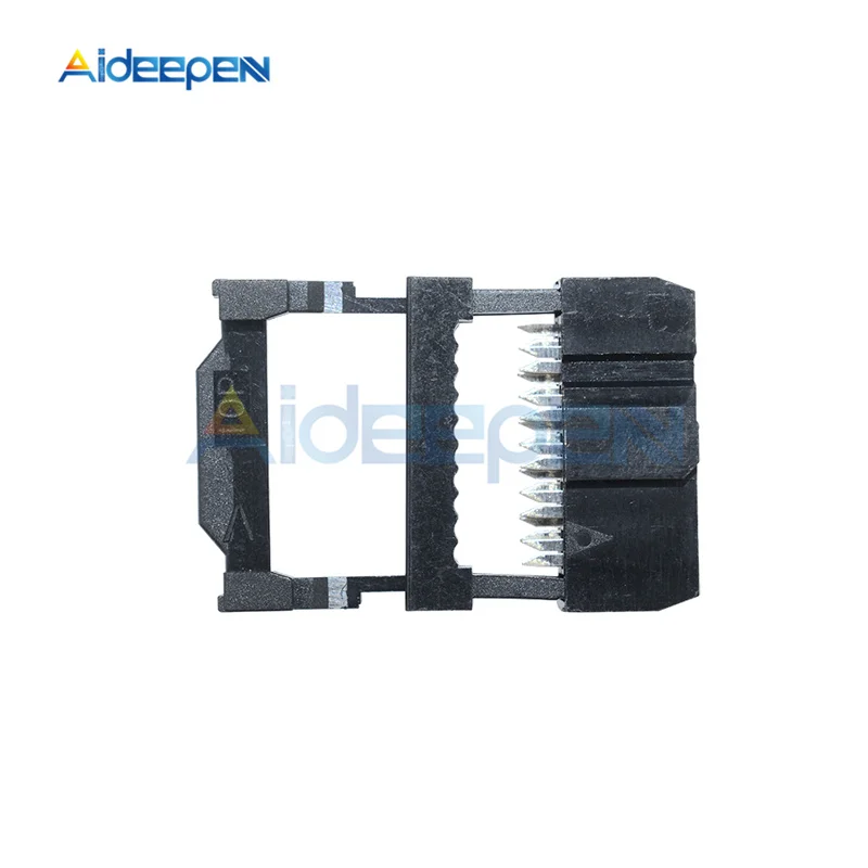 10 шт./лот IDC гнездовой разъем 2,54 мм шаг 2x5 Pin 10 Pin FC-10 FC-14 разъем