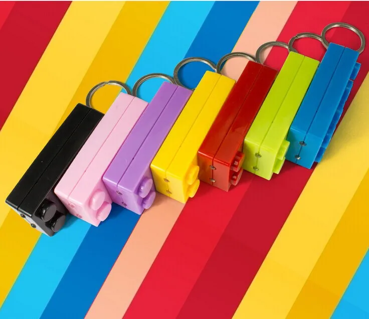 Бесплатная доставка FEDEX 100 шт./лот цветные брелоки со светодиодной подсветкой