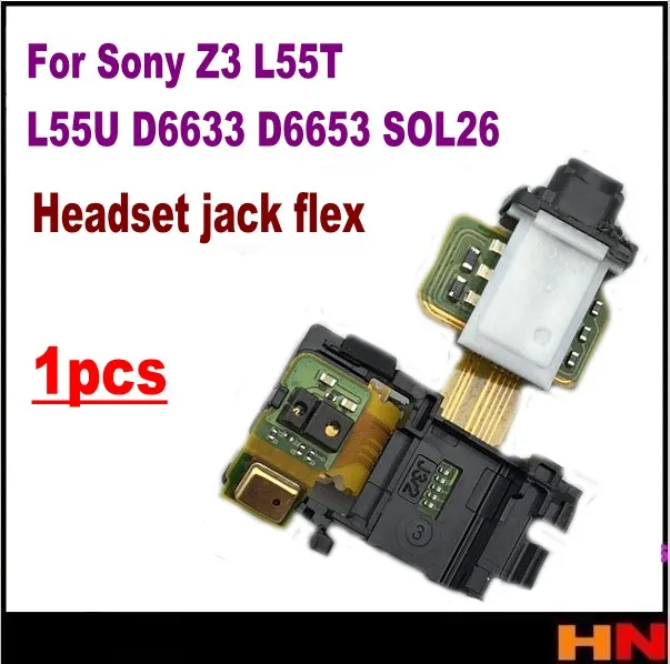 1 шт. шлейф для наушников Sony Xperia Z3 L55T D6603|flex cable|cable flexlight proximity sensor |