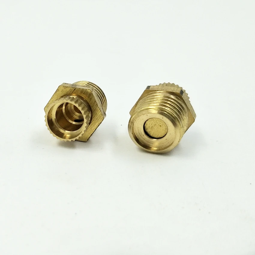 10 шт./лот воздушный компрессор G1/4 ''мужской резьбовой сливной клапан |