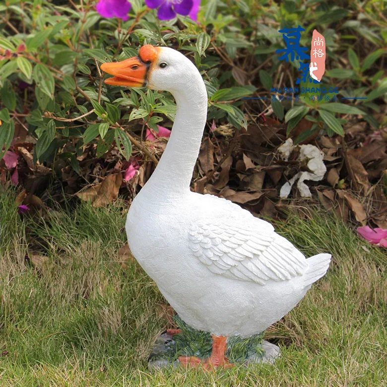 Искусственная утка специальное Животное украшение для гостиной двора сада улицы