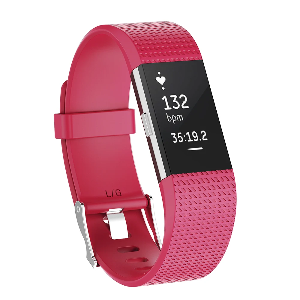 Силиконовый браслет для браслета Fitbit Charge 2 замена Смарт часы Браслет для Fitbit Charge2 ремешок для спортивных часов аксессуар