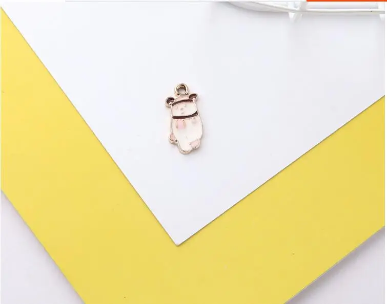 Diy ювелирных изделий 40 шт/партия подвески из сплава масляные Мультяшные животные/буквы/форма цветка металлический подвешиваемый кулон подвески