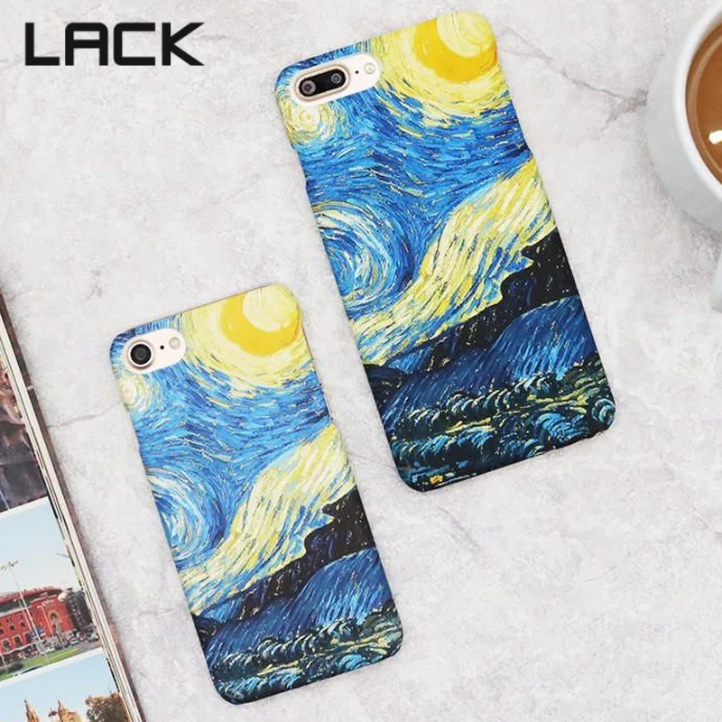 Отсутствие моды Искусство абстракционизма звездное небо картина маслом чехол