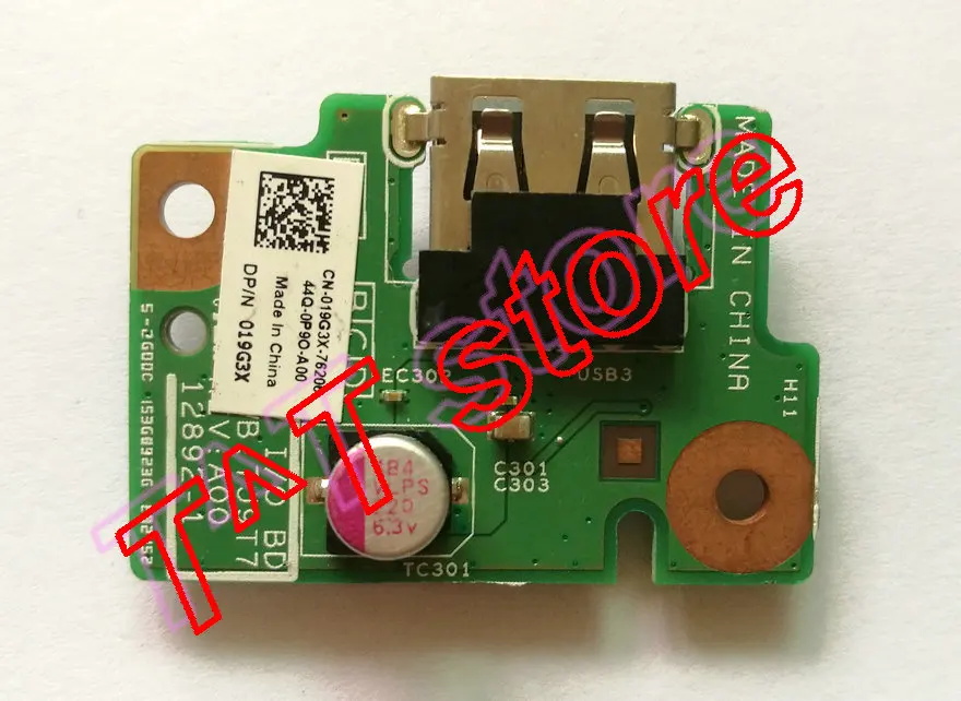 Оригинальная плата USB 3440 7J9T7 19G3X 019G3X тест хорошего качества бесплатная доставка|usb