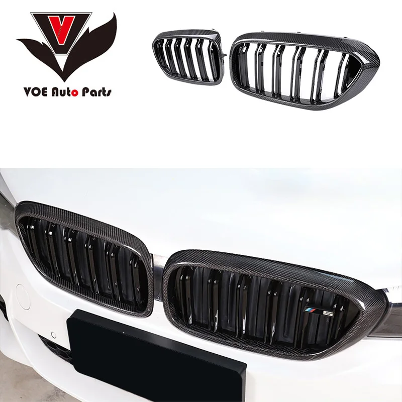 G30 M5 style черная глянцевая решетка для автомобильного стайлинга переднего бампера