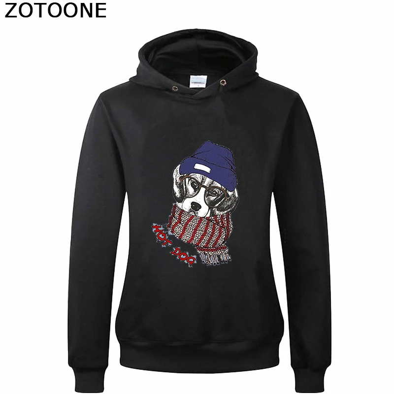 ZOTOONE Мультяшные животные утюжок для переноса милые патчи щенков одежды