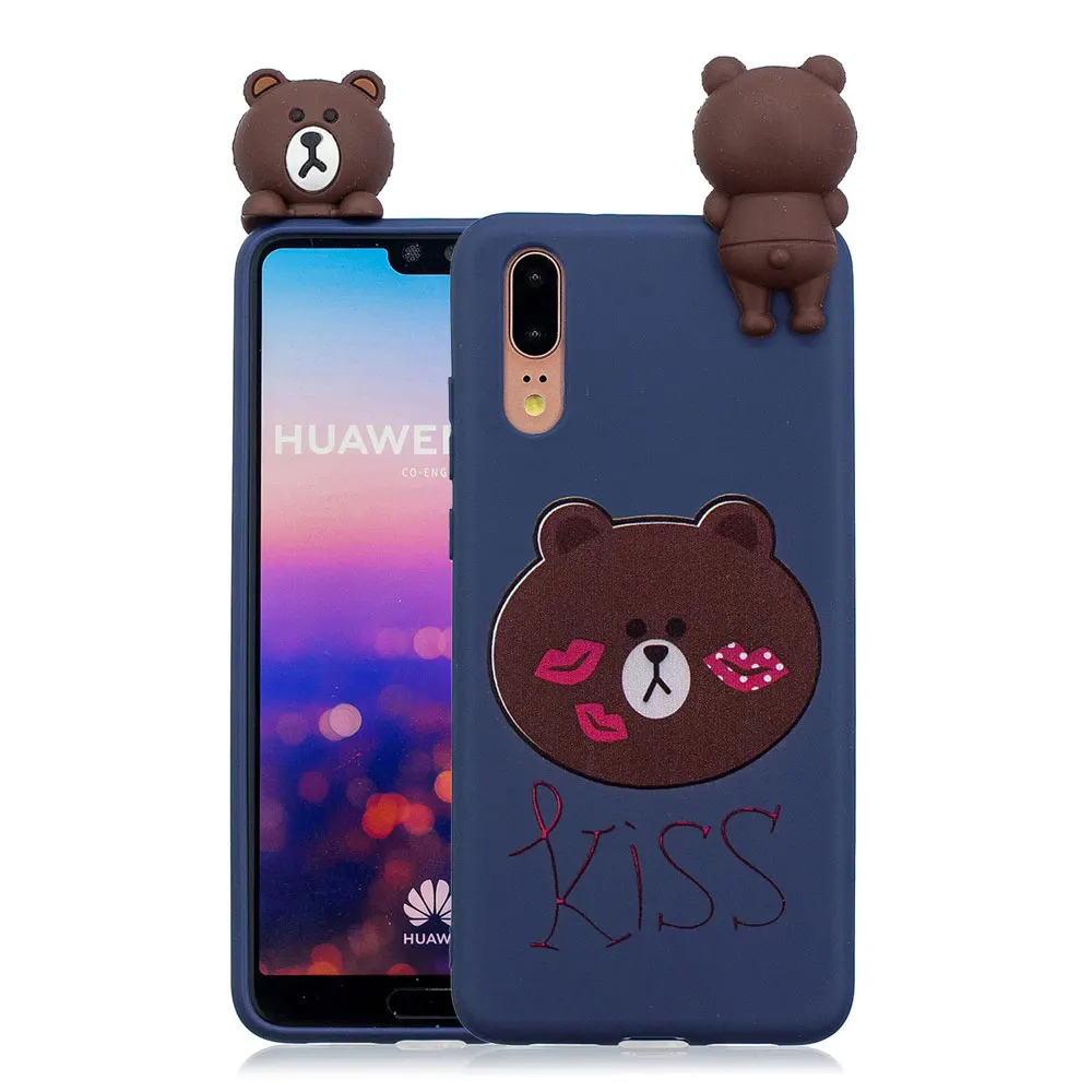 7 FQYANG Единорог Сова панда кошка окрашенный ТПУ чехол для HUAWEI P20 PRO NOVA3i Y3 Y5 Y7 MATE 20 LITE 7S Забавный мультяшный чехол для телефона - Цвет: 7