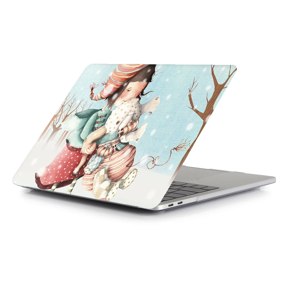 Чехол для ноутбука MacBook Air Pro retina 11 12 13 15 13,3 дюймов сенсорный экран для Mac book New Air 13 A1932+ чехол для клавиатуры