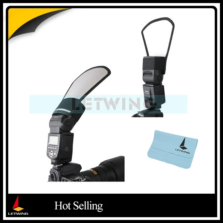 Рассеиватель Вспышки софтбокс серебристый/белый отражатель для Canon Nikon Pentax Yongnuo