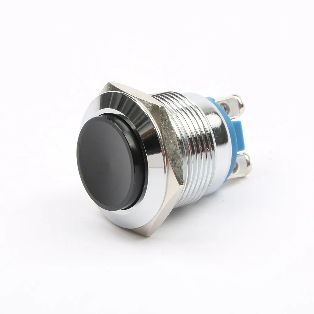 

19 мм кнопочный переключатель, круглые медные мгновенные переключатели, винтовой терминал, цветная кнопка запуска 1NO 19BYGT.F.L