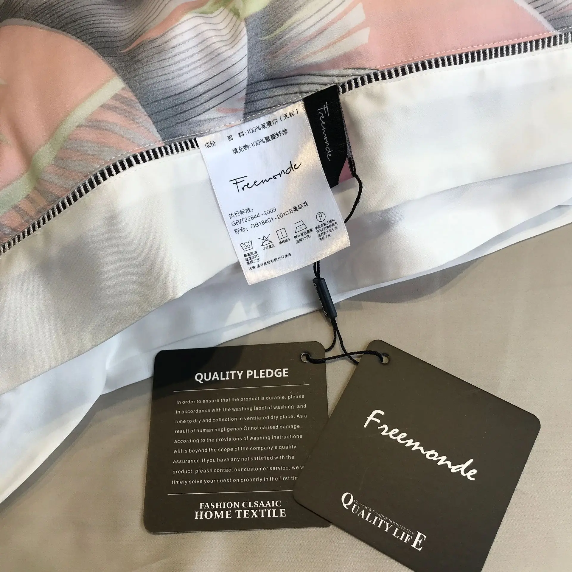 Abbiemao высококачественное постельное белье из хлопка Tencel, комплект из 4 предметов, кружевное шелковое постельное белье на весну/лето, размер queen/King