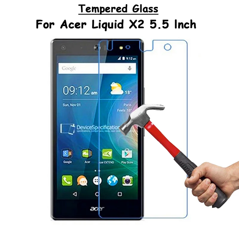 Для Acer Liquid X2 5 &quotпрозрачное твердое закаленное стекло для защиты экрана