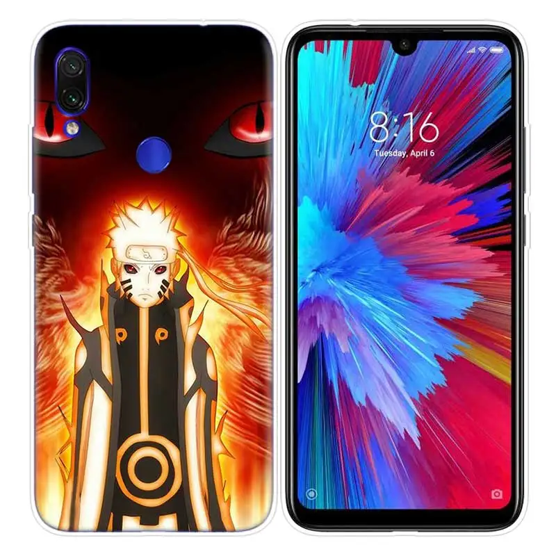 09 Чехол аниме Наруто для Xiao mi Red mi Note 7 8T 7S K20 8A S2 6 6A 7A 5 Pro mi Play 9T A1 A2 8 Lite Poco F1 силиконовый чехол для телефона - Цвет: 09