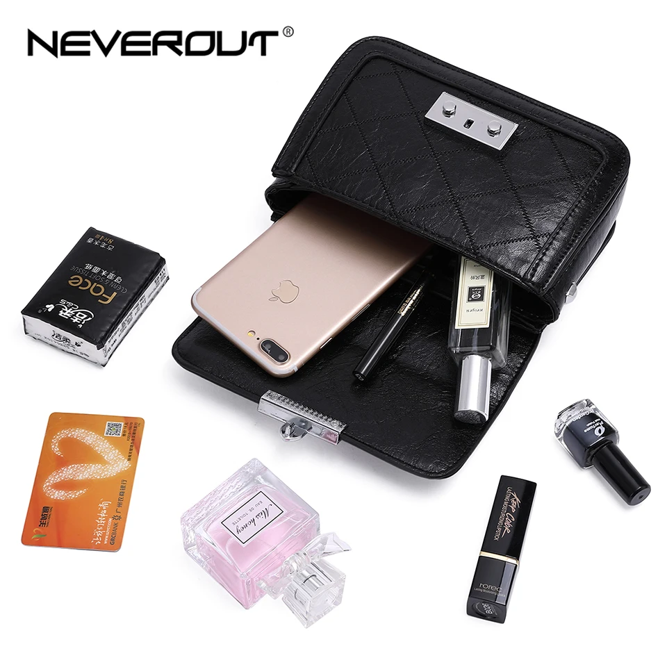 Сумка-мессенджер NEVEROUT из искусственной кожи маленькая сумка-мессенджер с