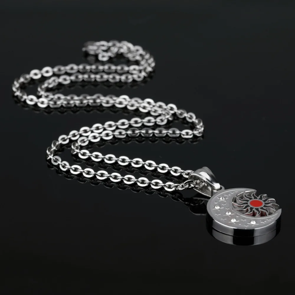 OPK индивидуальная Подвеска от солнца для мужчин Классическая нержавеющая сталь +