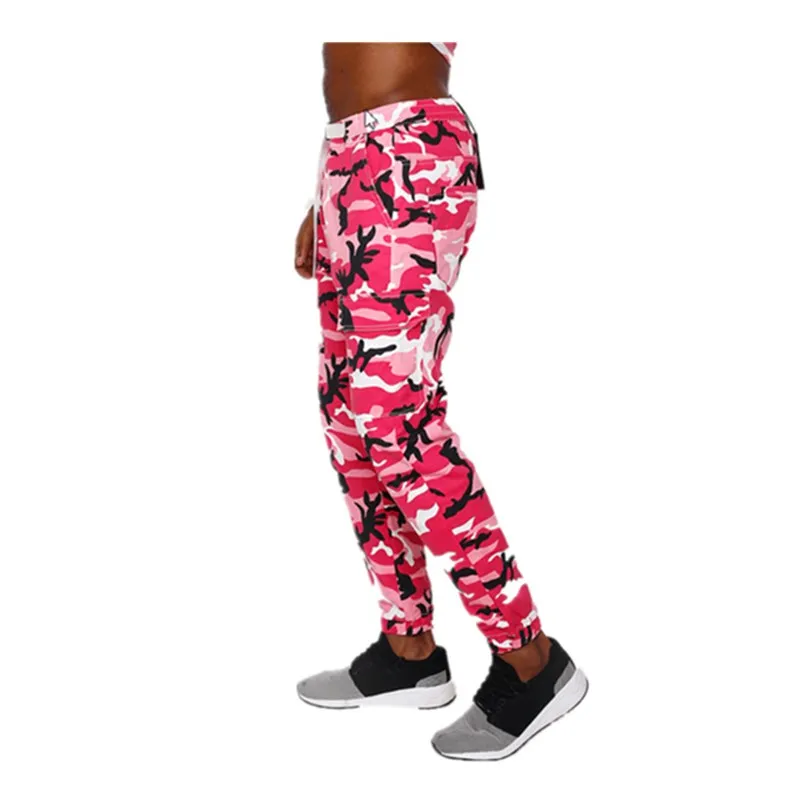 2019 мужские стильные камуфляжные уличные джоггеры хип-хоп вязаные тактические