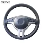 Чехол рулевого колеса автомобиля из искусственной кожи для BMW E39 E46 325i E53 X5 X3