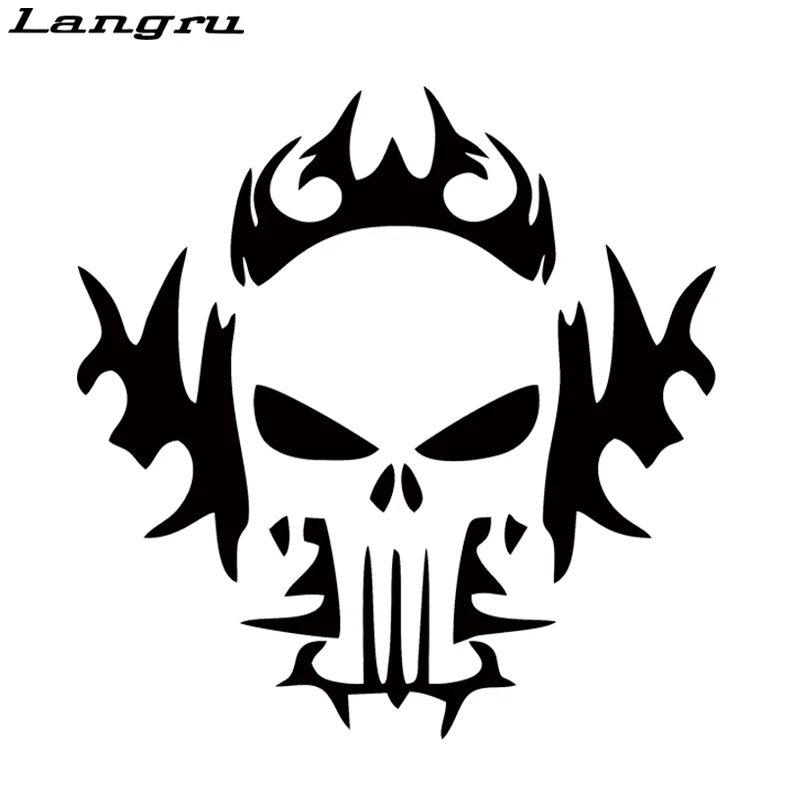 

Langru крутая графика Каратель этнический Американский Снайпер логотип виниловая наклейка высокое качество машинный стиль Jdm